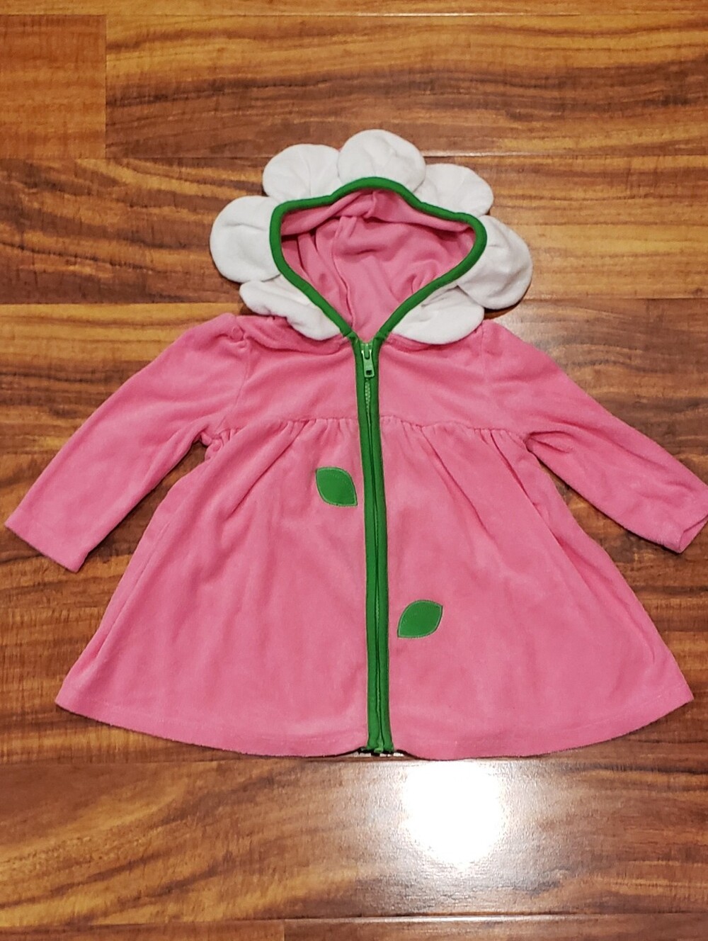 Gymboree 12-18 months pink terry cloth swimsuit coverup